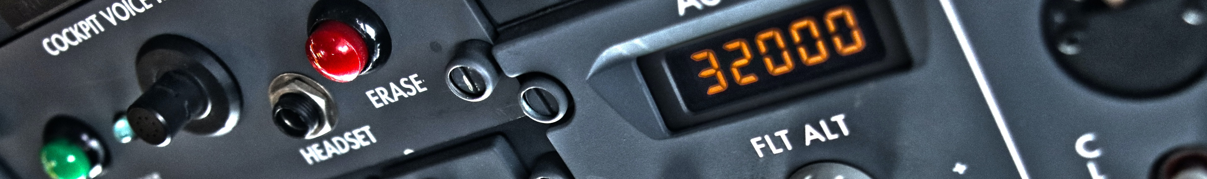 Photo of Cockpit Control Panel